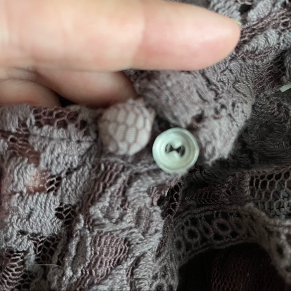 Free people 'Lady Bird' Mixed Lace Tank - Picture 5 of 5